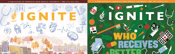 Ignite magazine covers