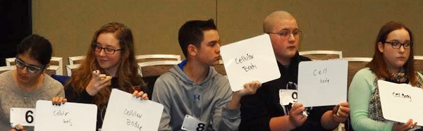 Students at the Brain Bee