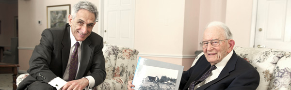 Dr. Stanley W. Olson with Jay Gershen