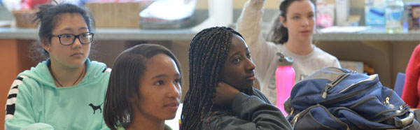 Students in a classroom
