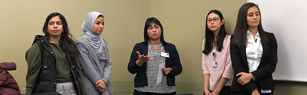 NEOMED pharmacy students