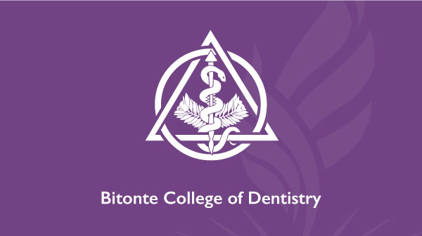 The logo for the Bitonte College of Dentistry.