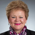 Portrait of Deborah Hayes.