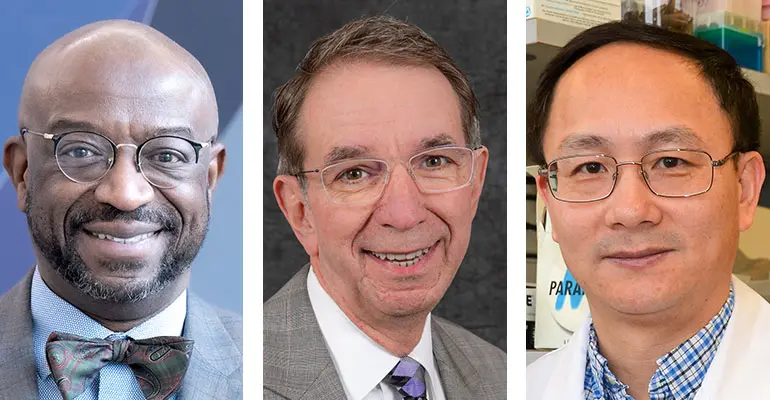 Portraits of NEOMED's latest distinguished professors.