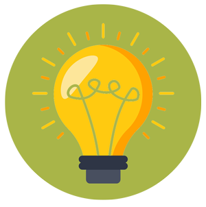 Lightbulb in neon with the words What is your big idea?