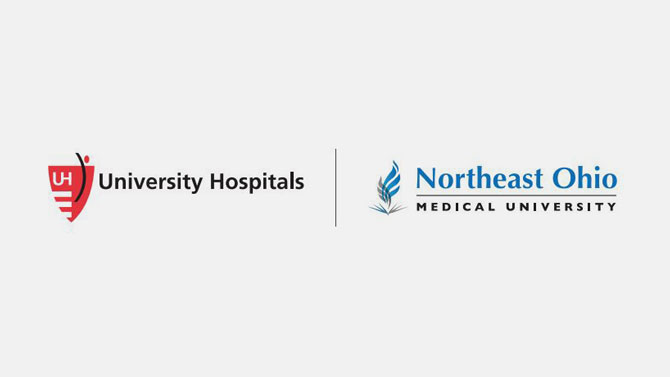 University Hospital and NEOMED logos.